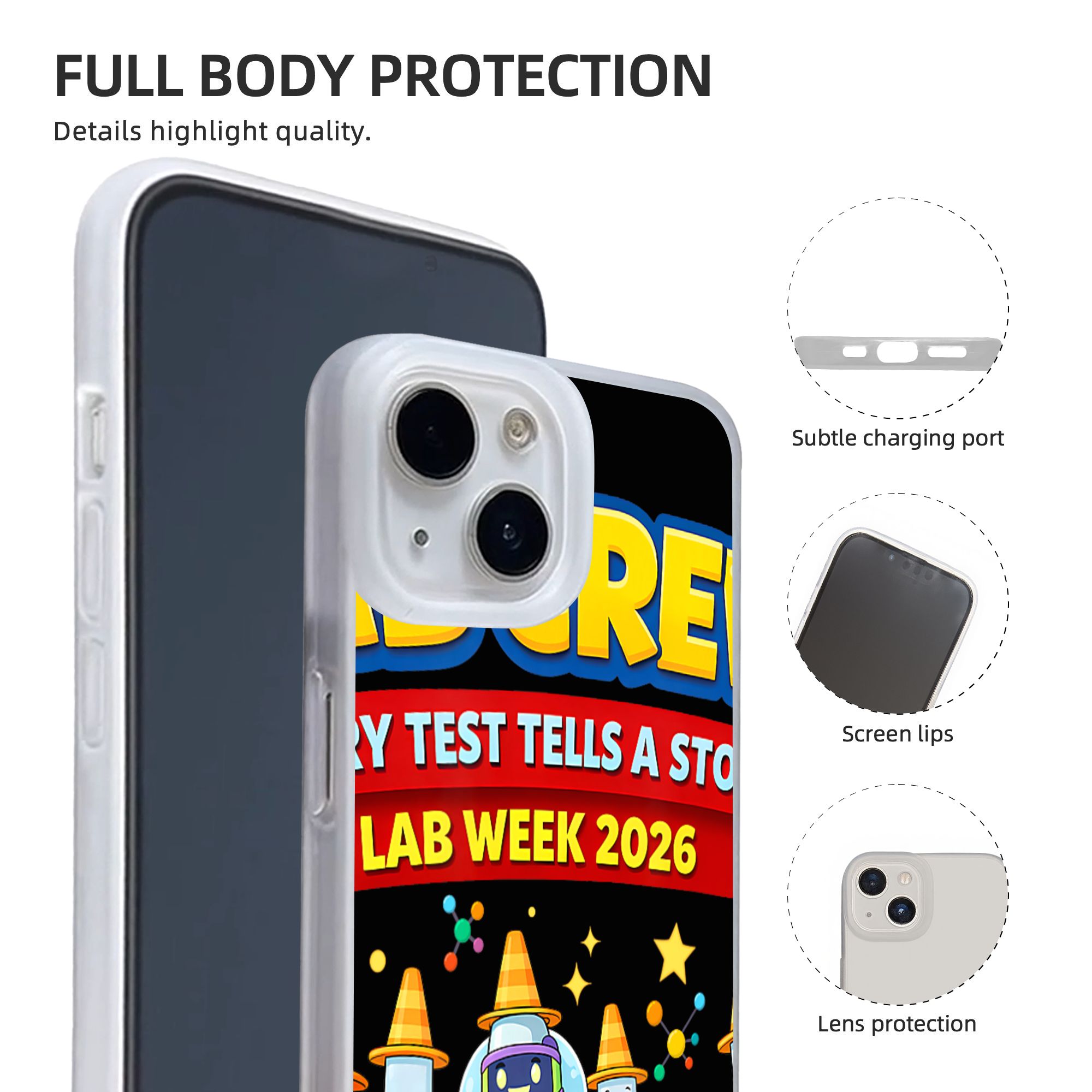 New Armor Bumper Shockproof La - Medical Lab Week ulasan dan harga