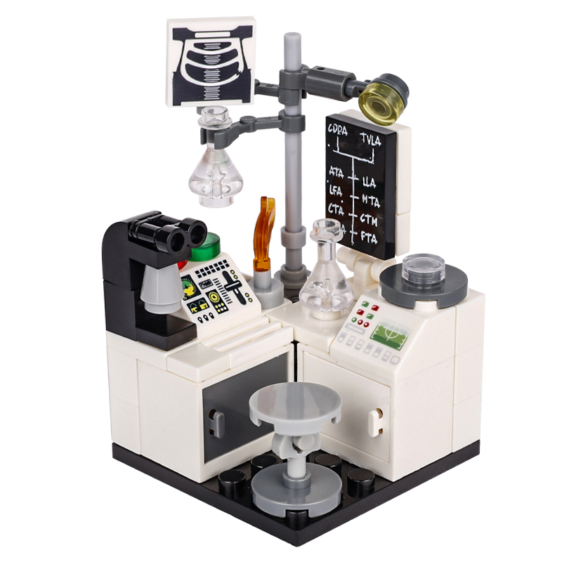 MOC City Laboratory Lab Buildi - Medical Lab Microscope ulasan dan harga
