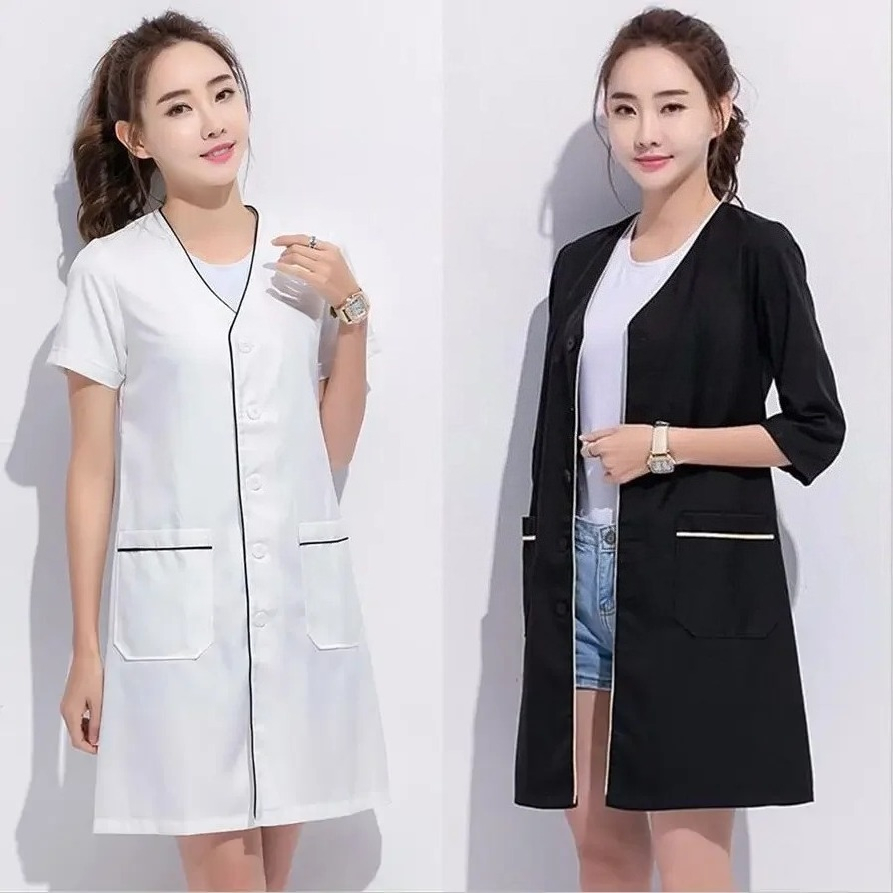 beauty uniform beautician Skin - Medical Lab Management ulasan dan harga
