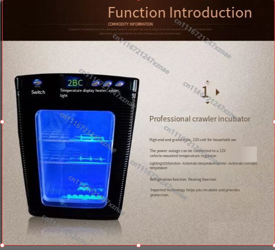 25L Reptile Incubator Digital  - Lab Incubator ulasan dan harga