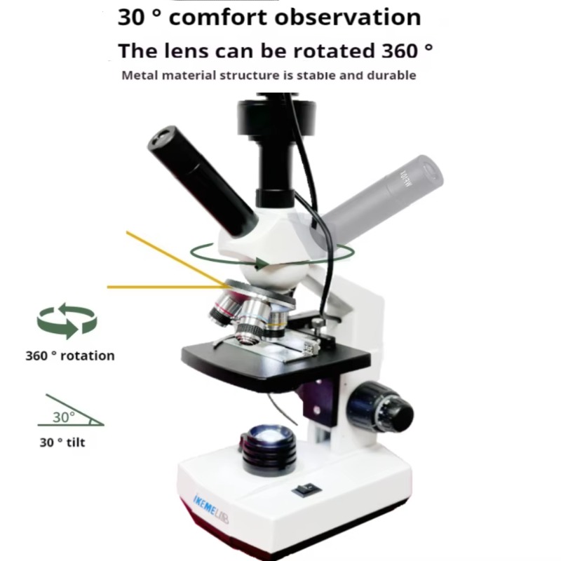 HD Screen Digital Microscope B - Medical Lab Microscope ulasan dan harga