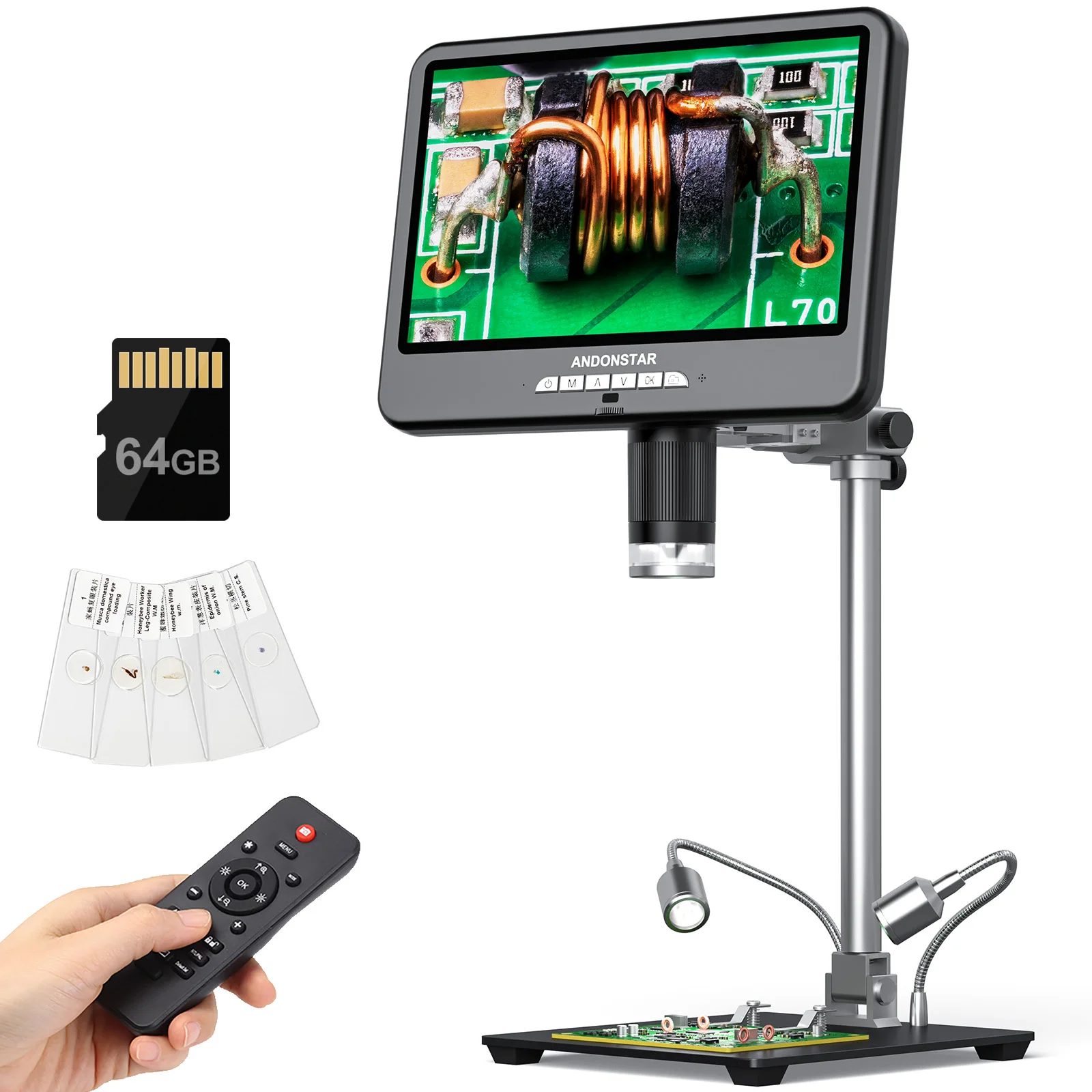 Andonstar AD210S-Pro 4K 60FPS  - Digital Microscope ulasan dan harga