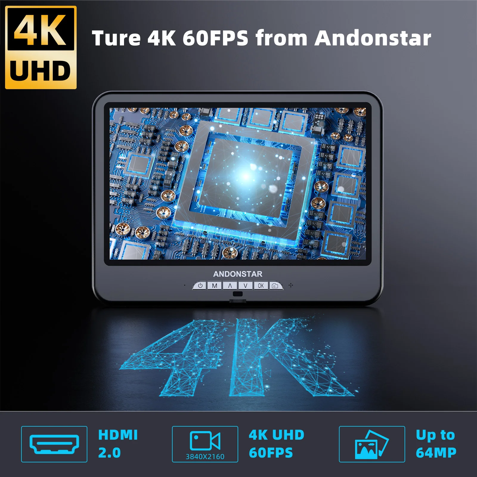 Andonstar AD210S-Pro 4K 60FPS  - Digital Microscope ulasan dan harga
