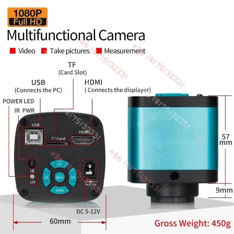 YIZHAN 4K 48MP HD Electronic D - Digital Microscope ulasan dan harga
