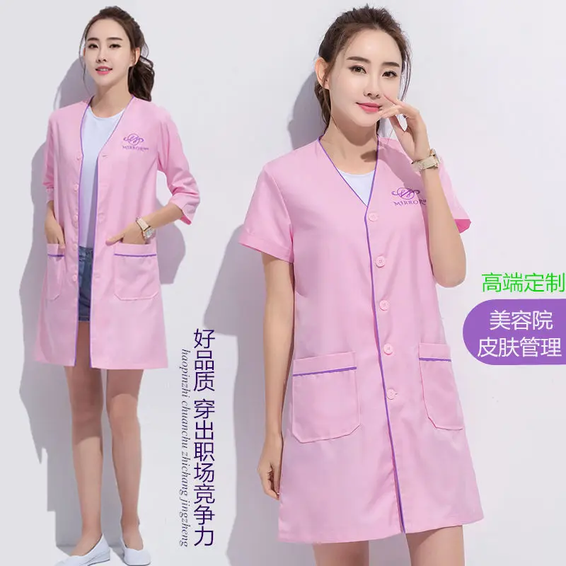 beauty uniform beautician Skin - Medical Lab Management ulasan dan harga